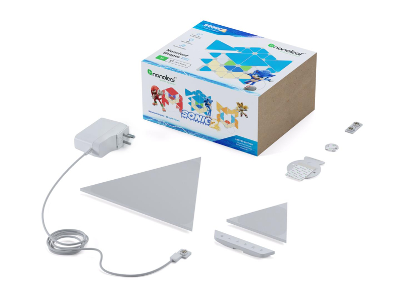 Nanoleaf Shapes Triangles Starter Kit (4 trójkąty, 28 mini trójkąty)